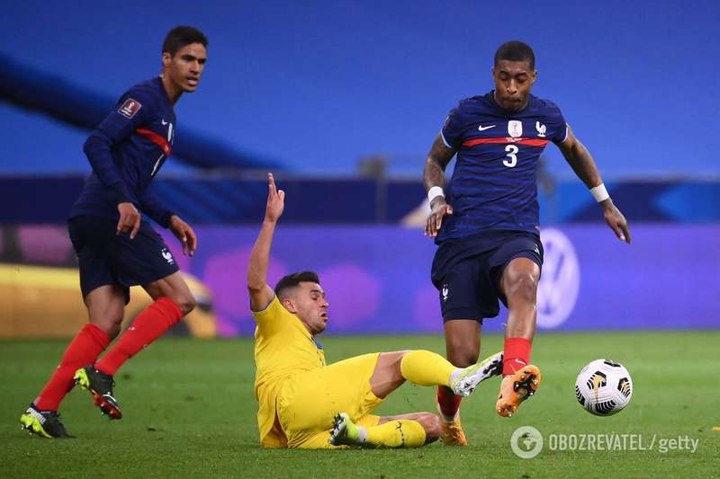 Украина сыграет в с Францией