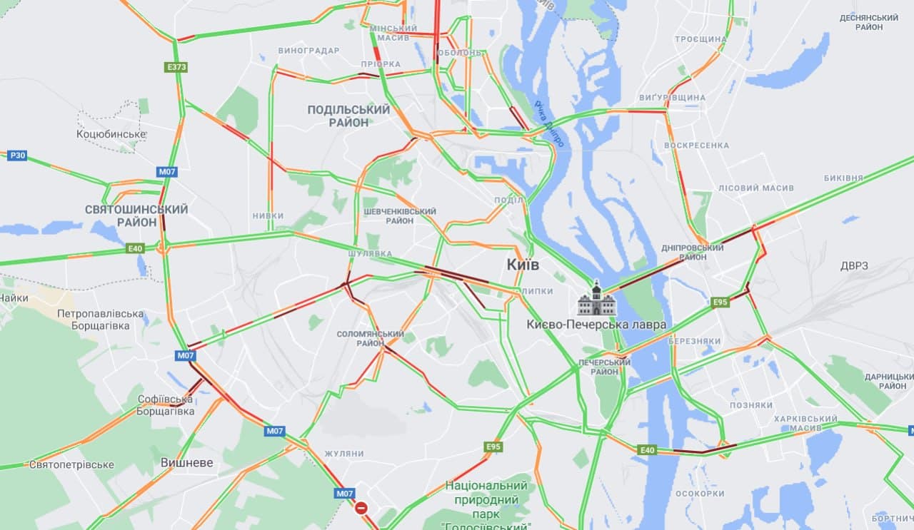 Ограничения в метро и пробки: гроза в Киеве вызвала транспортный коллапс dqxikeidqxidqeant