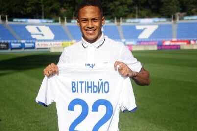 Витиньо будет выступать под 22-м номером