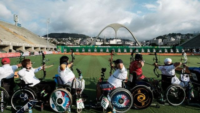 Archers competing at the Rio Paralympics dqxikeidqxidqeant