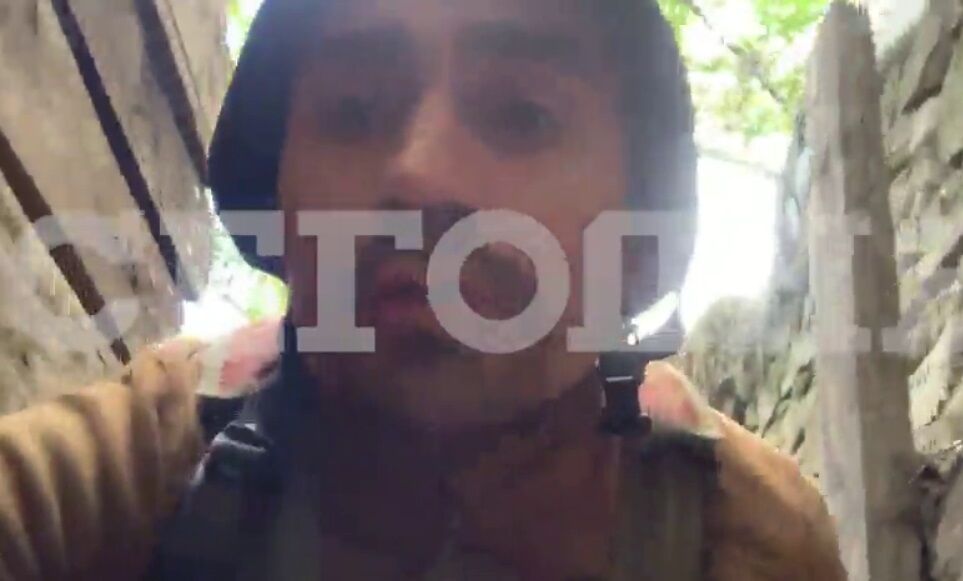 Обстрел застал журналистов в окопе. dqxikeidqxidqeant