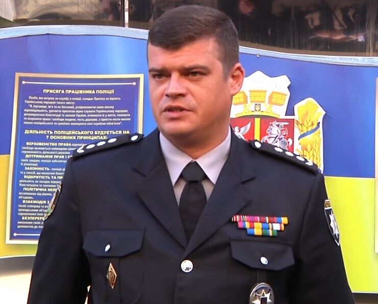 Начальник ГУНП в Житомирской области Артем Лысогор.