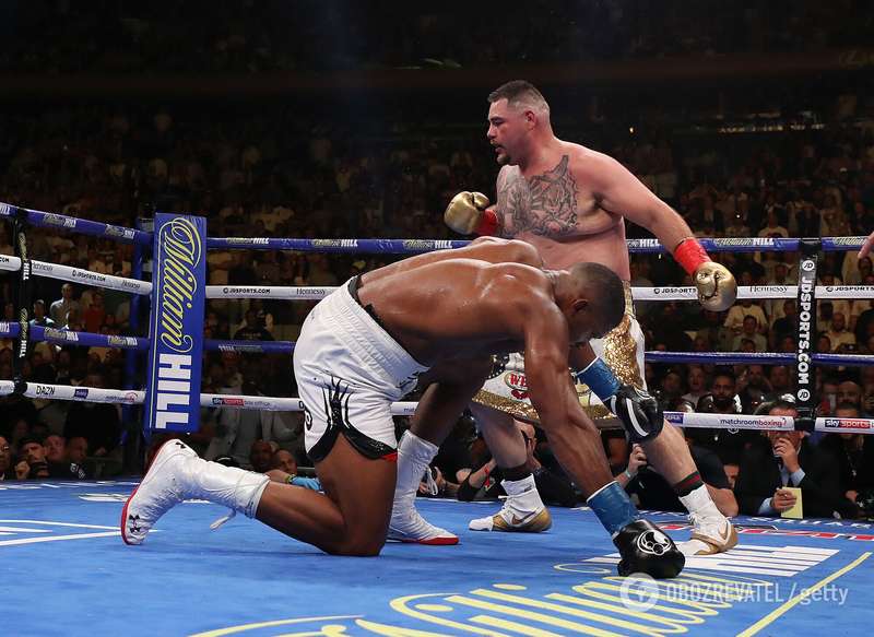 Энтони Джошуа проиграл Энди Руису.