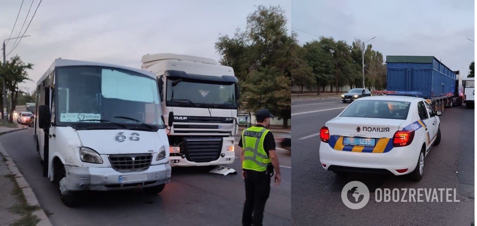 Конфликт на дороге прекратил патруль полиции