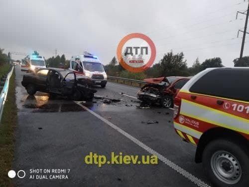 Авария в Киевской области