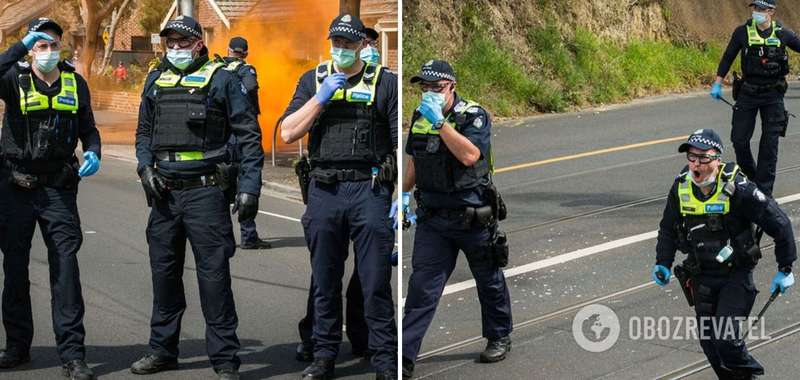 Задержания на акции протеста.
