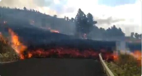 На острове Ла-Пальма в Канарском архипелаге началось извержение вулкана dqxikeidqxidqeant