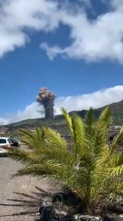 Землетрясения на Ла-Пальме спровоцировали извержение вулкана