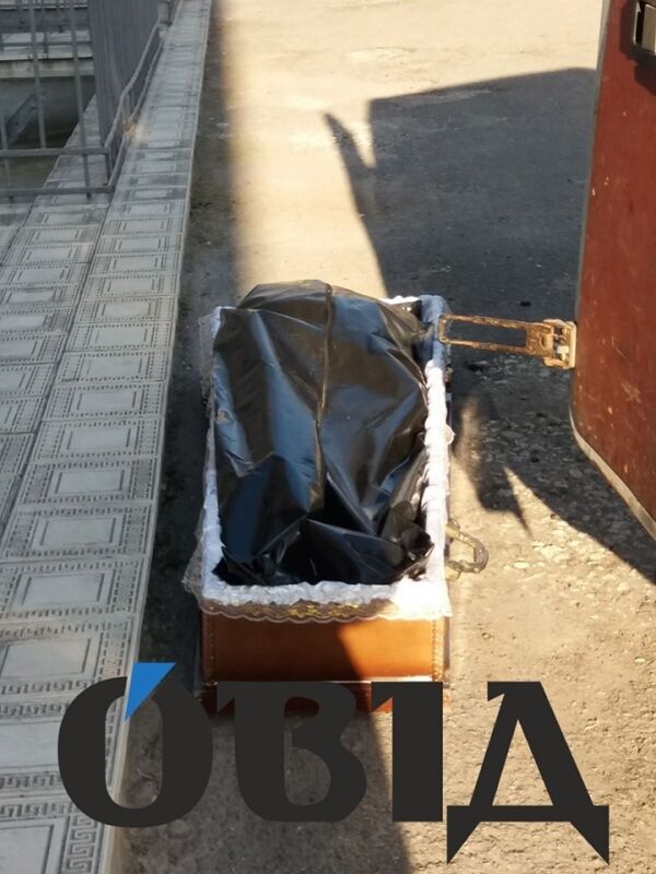 Так хоронили мужчину в Тернопольской области.