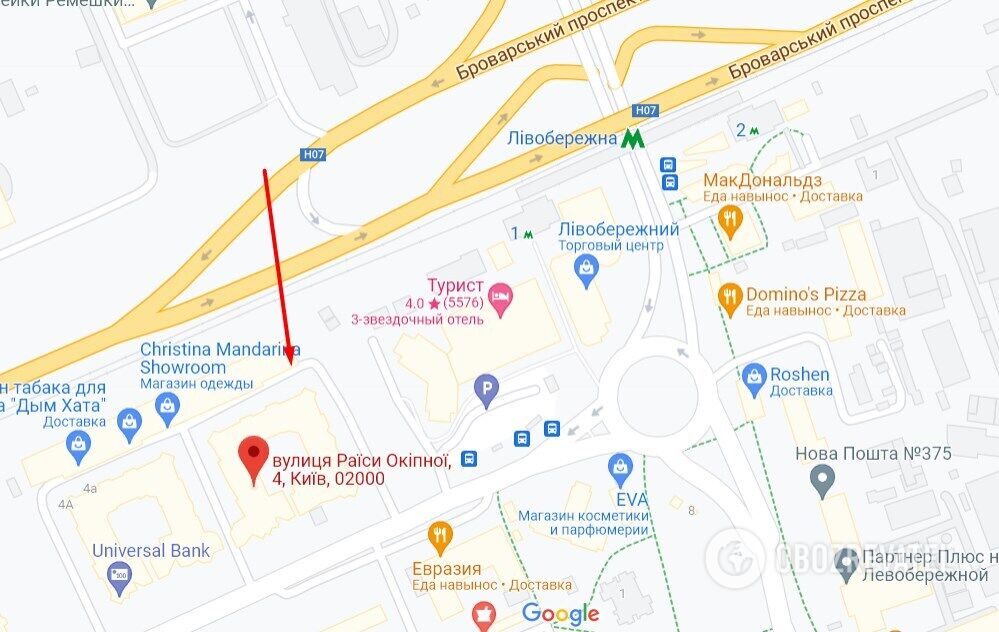 Грабеж произошел возле отеля "Турист" (станция метро "Левобережная") dqxikeidqxidqrant