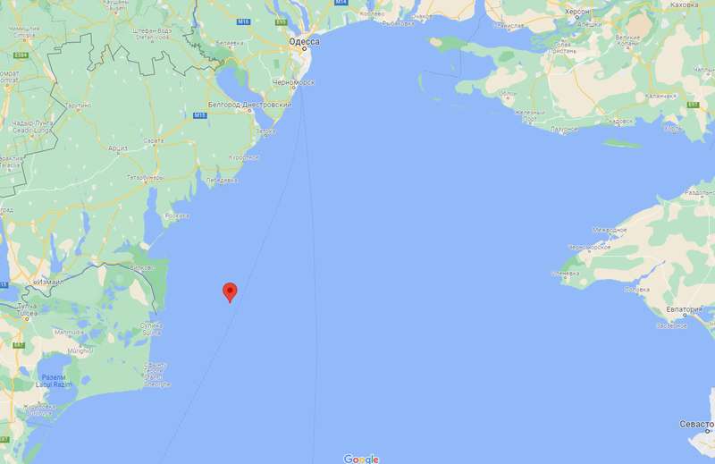 Авария произошла в районе острова Змеиный. dqxikeidqxidqeant