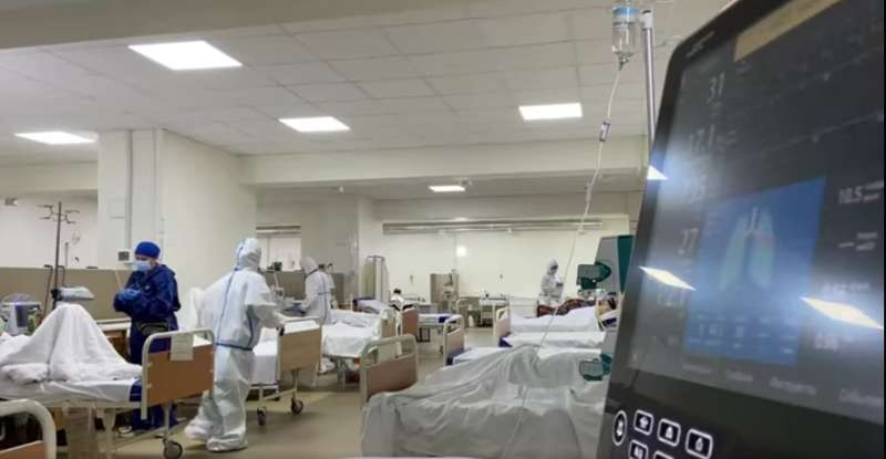 В реанимации находятся 50 человек