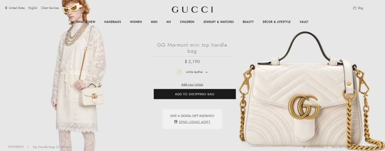 Стоимость сумки