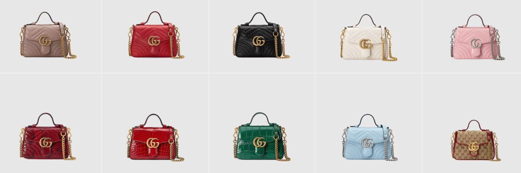 Сумка доступна в 10 цветах