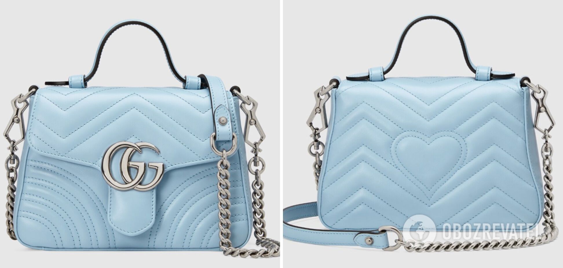 Сумка GG Marmont mini top handle bag