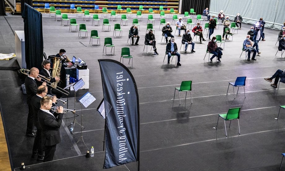 У центрі вакцинації в Данії