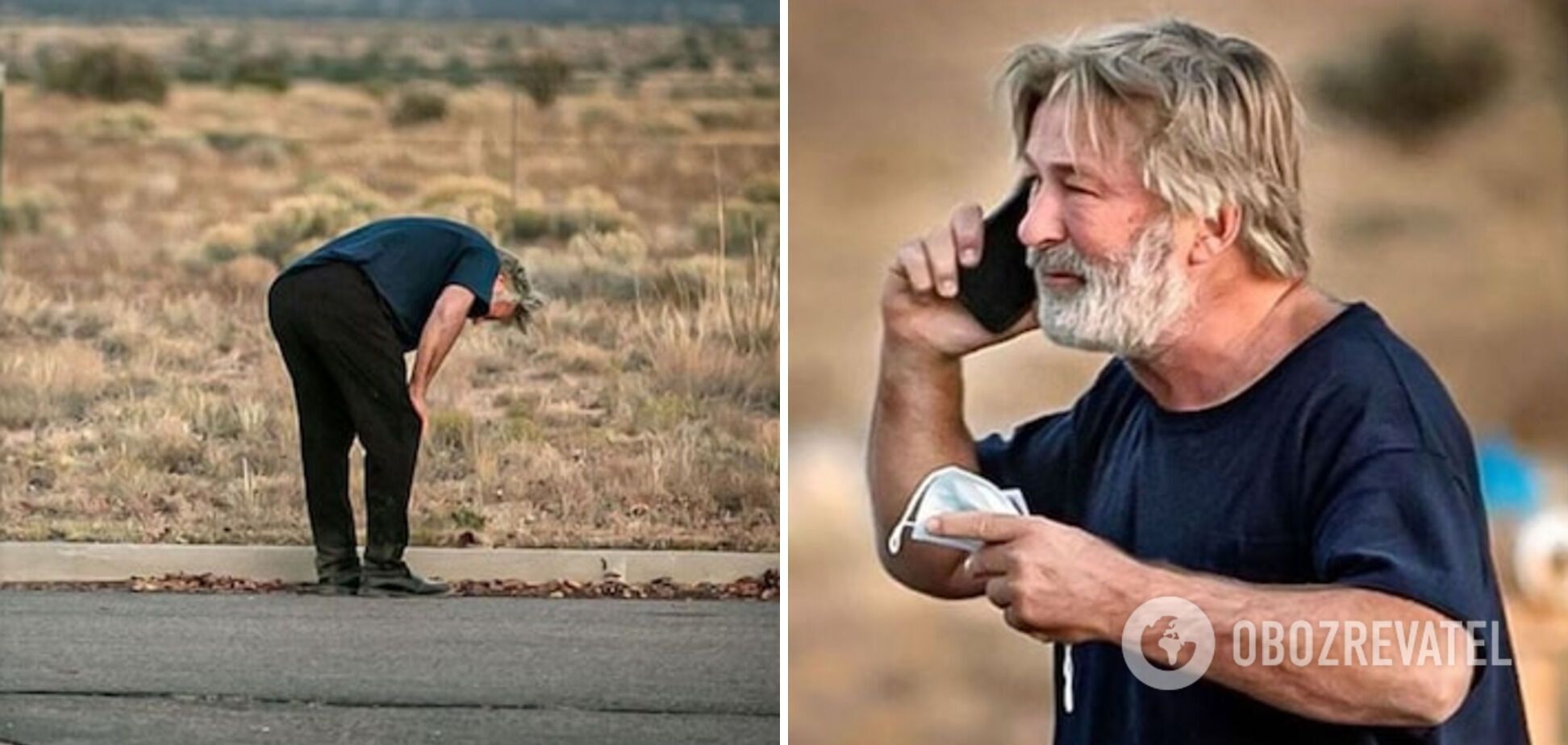 Первые фото актера после трагедии на съемочной площадке "Ржавчины"