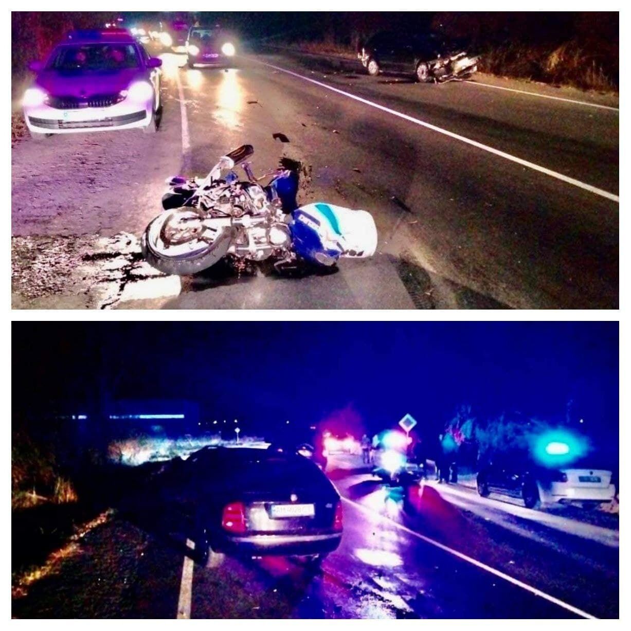 В Киевской области произошло лобовое ДТП dqxikeidqxidqeant