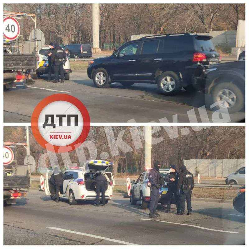 В Киеве остановили автомобиль Кивы, машину окружили силовики. Фото, видео и все подробности dqxikeidqxidqrant