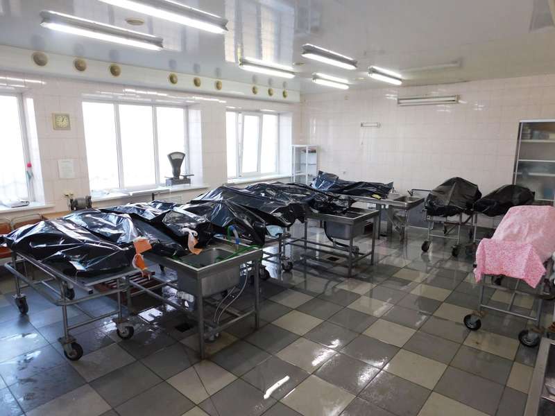 Кадры из полтавского морга