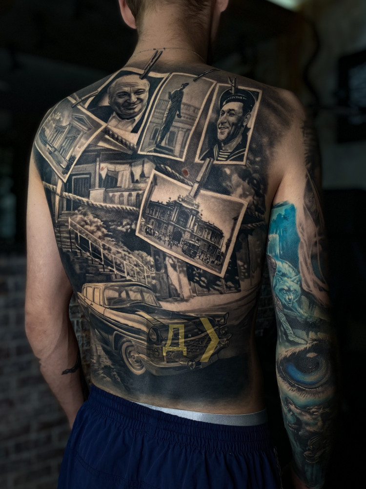 Тату с Жванецким и Утесовым. Фото: Думская dqxikeidqxidrant