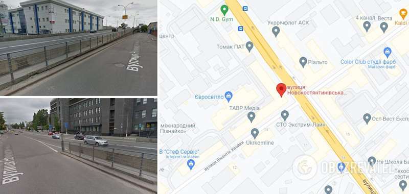 ДТП произошло на ул. Новоконстантиновская, 15/15 в Киеве