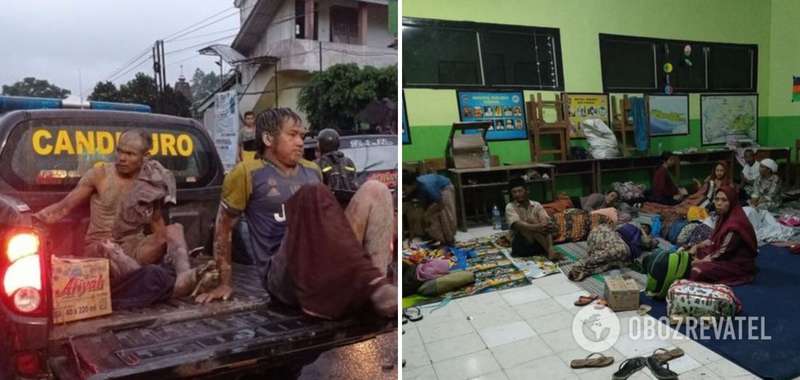 Сотни людей эвакуировали.