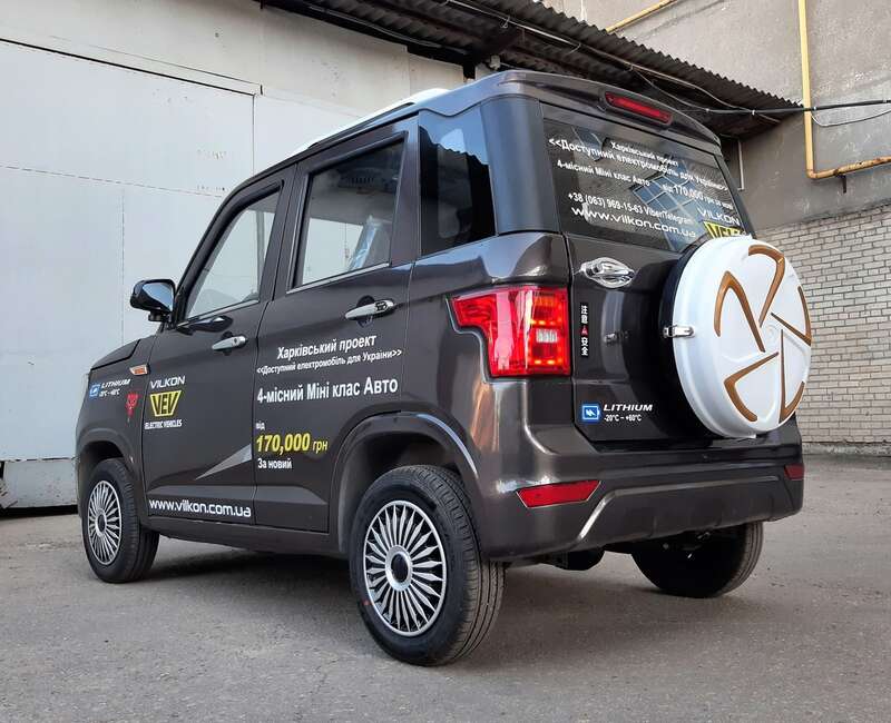 В Харькове выпустили электромобиль с ценой 170 000 грн dqxikeidqxiqrkant