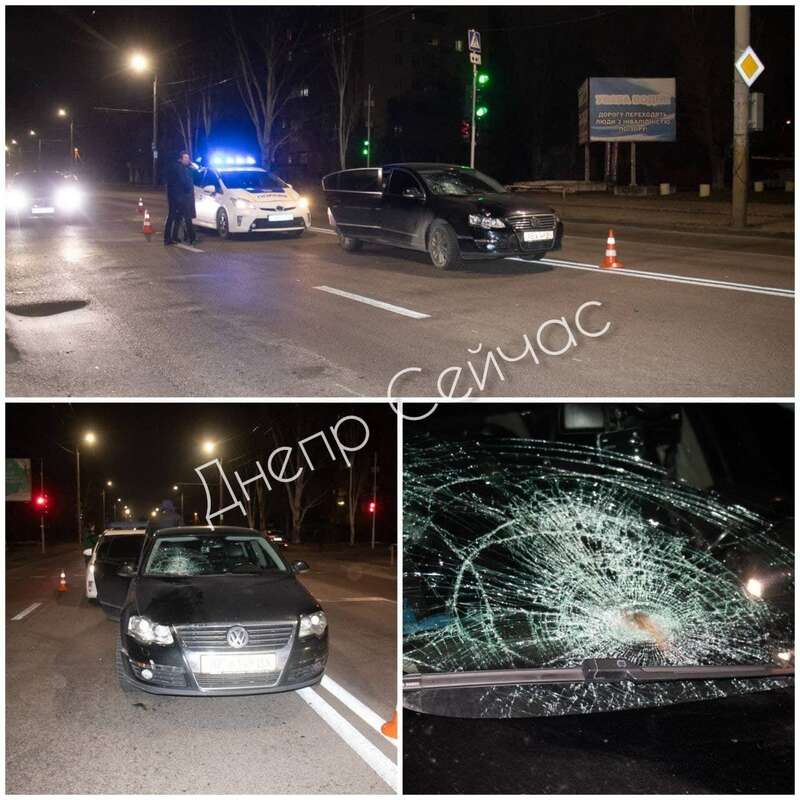 В Днепре автомобиль сбил подростка
