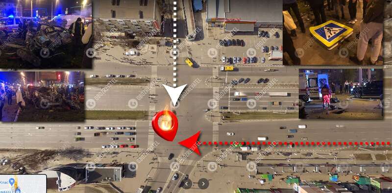 Авария случилась на перекрестке Гагарина-Одесска.