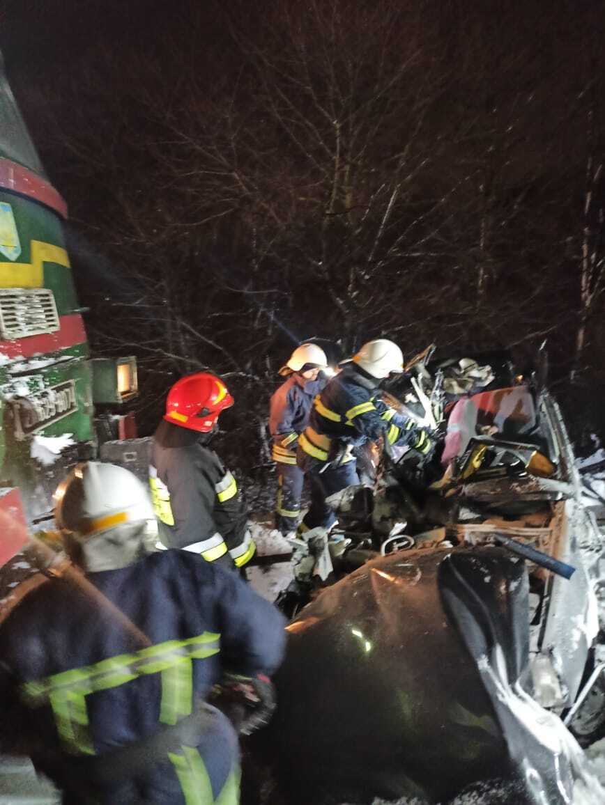 ДТП произошло в районе села Угринов