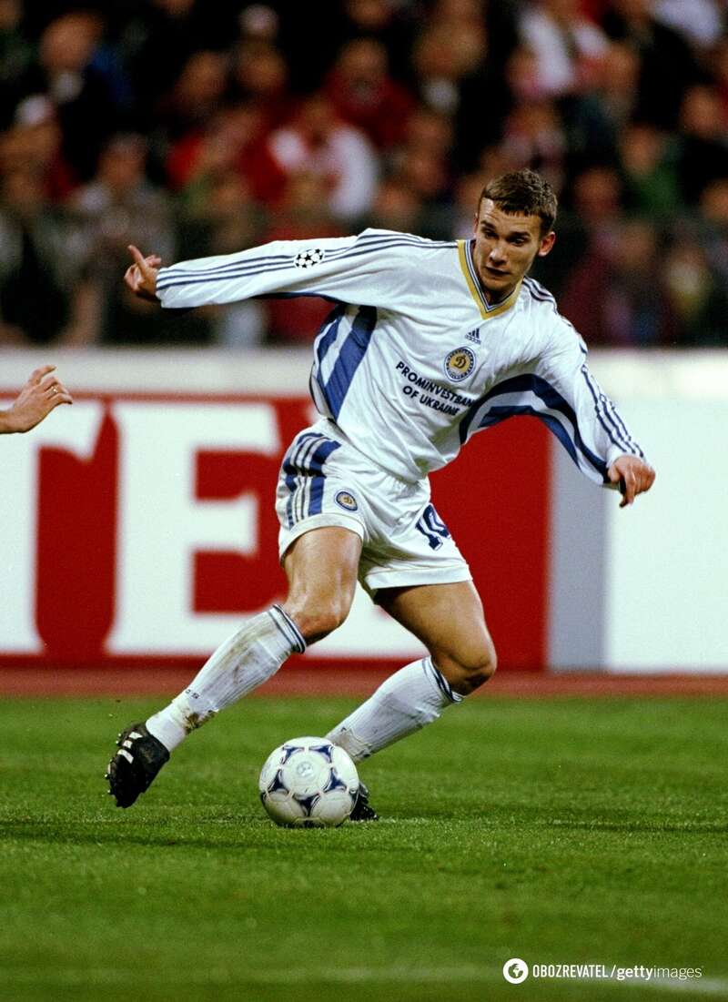 Шевченко в форме Динамо (1999 год)