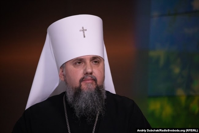 Митрополит Епіфаній у студії Радіо Свобода