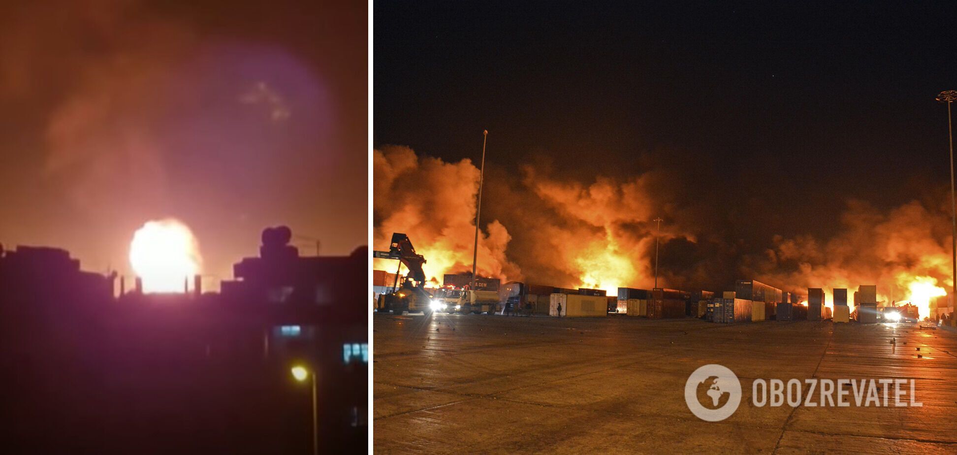 СМИ сообщают, что Израиль нанес авиаудар по порту Латакия в Сирии dqxikeidqxidqrant