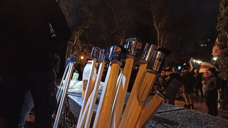 Факельное шествие в честь дня рождения Степана Бандеры состоялось в центре Киева 07