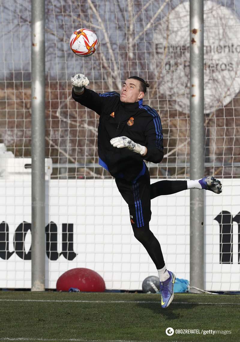 Андрей на тренировке "Реала". dqxikeidqxidqrant