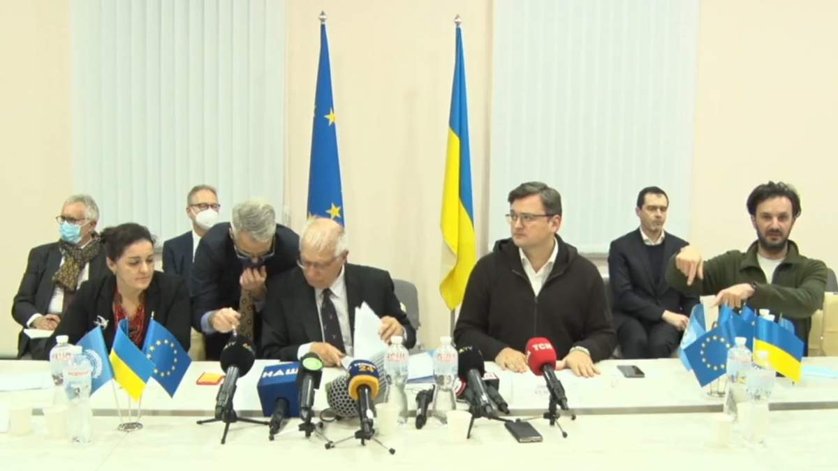 Боррель и Кулеба дали совместную пресс-конференцию dqxikeidqxidqeant