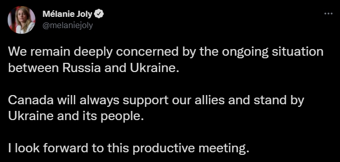 Канада всегда будет поддерживать Украину, - глава МИД Джоли 01 dqxikeidqxidqeant