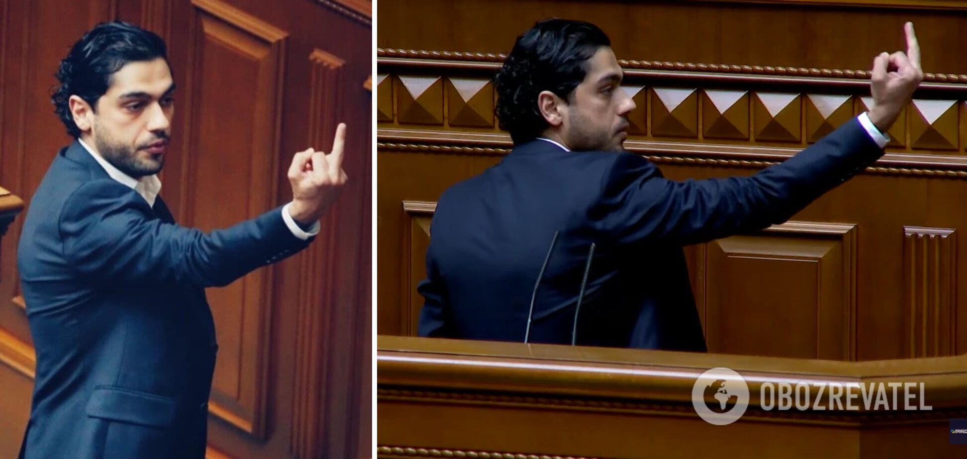 Лерос показал непристойный жест рукой dqxikeidqxidqrant