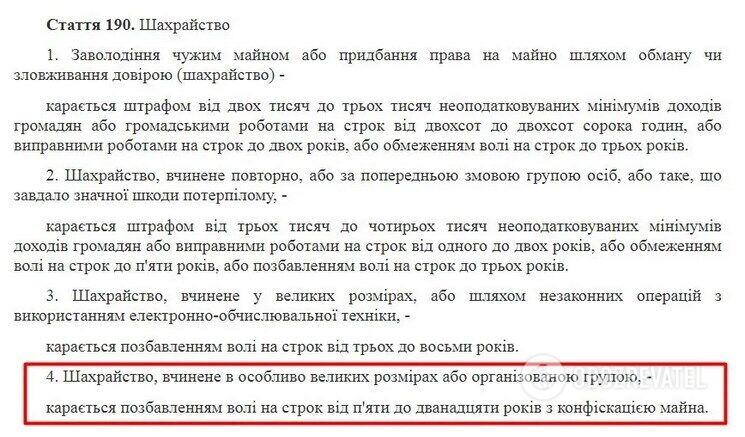 Мошенникам грозит до 12 лет лишения свободы