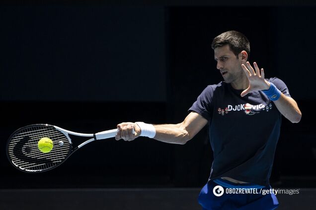 Джоко на тренировке dqxikeidqxiqdzant