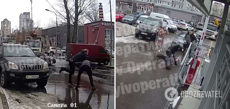 Мужчину жестоко избили за замечание. dqxikeidqxidqeant