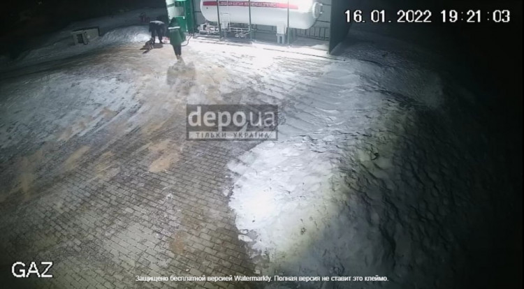 ограбление заправки в Харьковской области