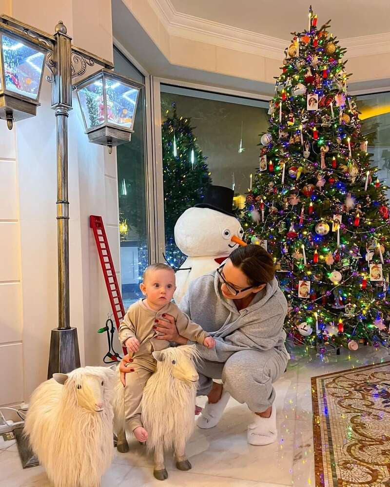 Оксана Марченко и 10-месячный Витя