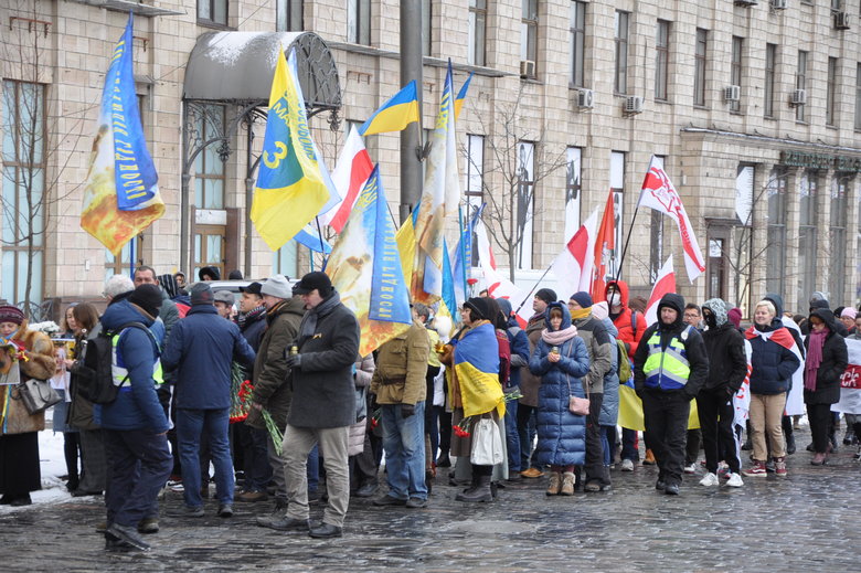 Память первых погибших Героев Небесной Сотни почтили в Киеве 14