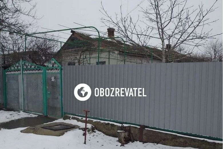 Дом в селе Броска, где жила семья Рябчуков dqxikeidqxidqrant