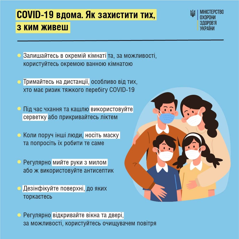 Положительный тест на COVID. Минздрав рассказал, как защитить тех, с кем живете dqxikeidqxidtant