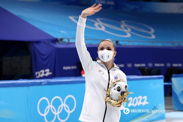 Валиева в Пекине-2022.