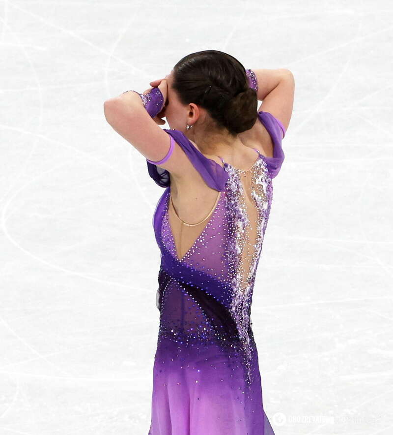 Камила Валиева не сдержала эмоций