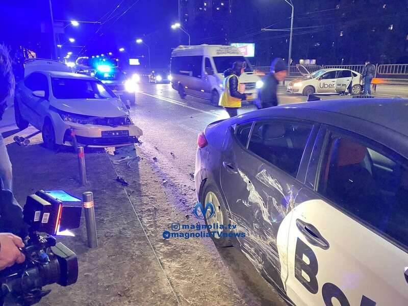 Авария произошла на проспекте Победы.